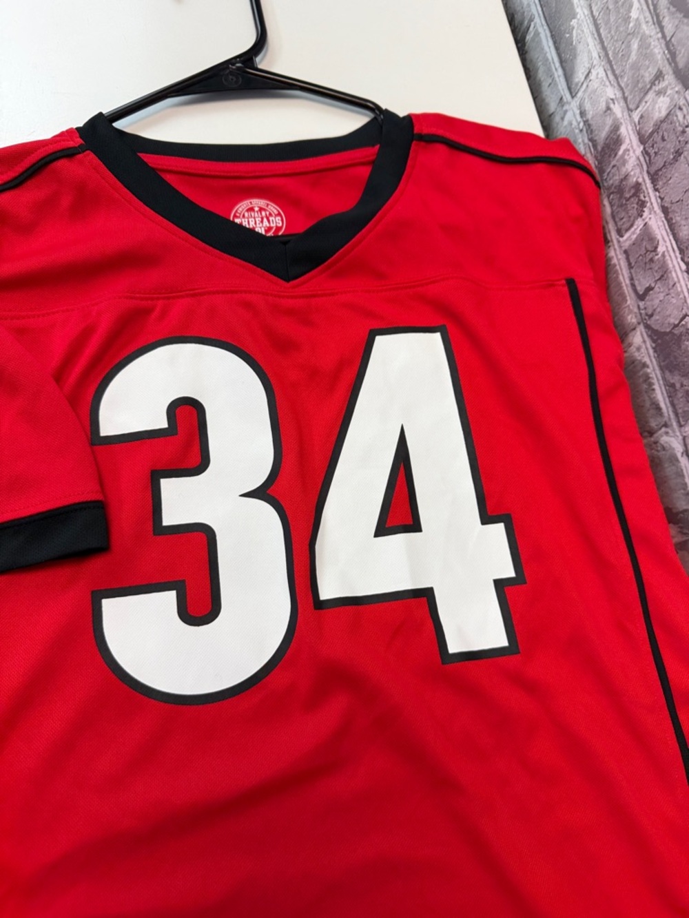 Georgia Bulldogs Sports Jersey Shirt with Number 34 - Picture 11 of 12